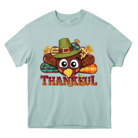 Western Thankful Thanksgiving Turkey Heavy Core Tee | Teevron