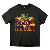 Asphalt western thankful thanksgiving turkey Heavy Core Tee - NancyCooperArtShop
