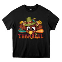 Black western thankful thanksgiving turkey Heavy Core Tee - NancyCooperArtShop