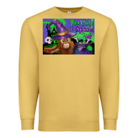Antique Gold Too Cute To Spook Baby Orangutan Premium Sweatshirt - LillyAllenDesigns