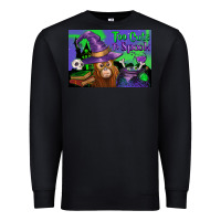 Black Too Cute To Spook Baby Orangutan Premium Sweatshirt - LillyAllenDesigns