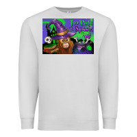 Dove Grey Too Cute To Spook Baby Orangutan Premium Sweatshirt - LillyAllenDesigns