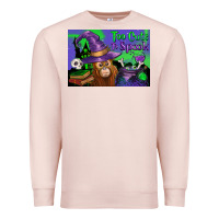 Pale Pink Too Cute To Spook Baby Orangutan Premium Sweatshirt - LillyAllenDesigns
