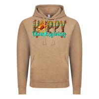 Vintage Coffee Happy Thanksgiving with Turkey Vintage Hoodie - texasbilliewilder