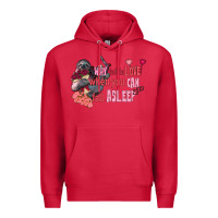 Cardinal sloth why fall in love when you can fall asleep Premium Hoodie - FaDigitalArtStudio