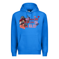 True Royal sloth why fall in love when you can fall asleep Premium Hoodie - FaDigitalArtStudio