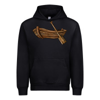 Black rowboat Urban Hoodie - BarkalooDesign