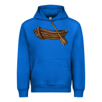 Cobalt rowboat Urban Hoodie - BarkalooDesign