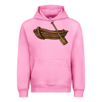 Fuchsia Pink rowboat Urban Hoodie - BarkalooDesign