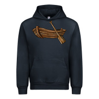 Navy rowboat Urban Hoodie - BarkalooDesign