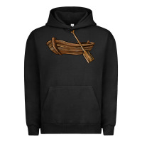 Pigment Black rowboat Urban Hoodie - BarkalooDesign