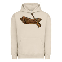 Pigment French Oak rowboat Urban Hoodie - BarkalooDesign