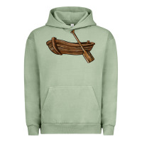 Pigment Oil Green rowboat Urban Hoodie - BarkalooDesign