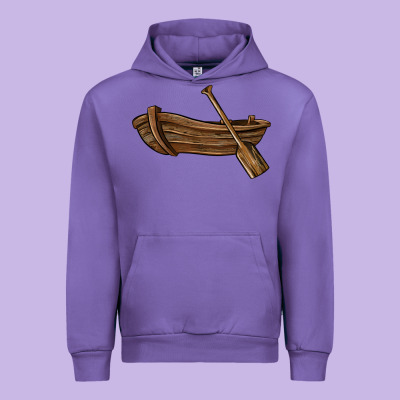 Rowboat Urban Hoodie Designed By Barkaloodesign