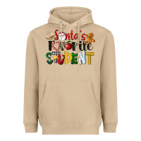Mushroom santa's favorite student christmas Heavyweight Hoodie - LillyAllenDesigns