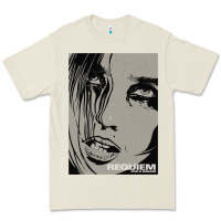 Bone requiem for a dream black transparent Premium Tee - tuanDangUi