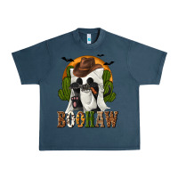 Midnight Navy Boohaw Western Urban Heavy Tee - texasbilliewilder