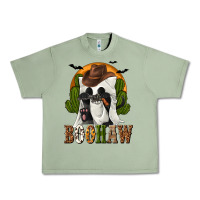 Oil Green Boohaw Western Urban Heavy Tee - texasbilliewilder