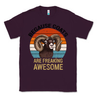 Plum Because Goats Are Freaking Awesome Classic Tee - Bettercallsaul