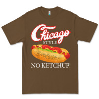Cacao chicago hot dog summer style 4th of july no ketchu Premium Tee - tuanDangUi
