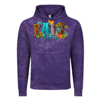 Cloud Purple Fall Vibes Vintage Hoodie - texasbilliewilder