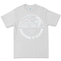 Dove Grey 4ocean 9 Premium Tee - tuanDangUi