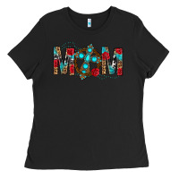 Black Western Mom With Cross Ladies Tee - BundleAndBundleShop