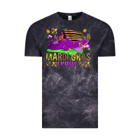 Cloud Black Mardi Gras cruise Vintage Tee - NancyCooperArtShop