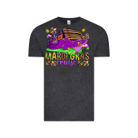 Vintage Black Mardi Gras cruise Vintage Tee - NancyCooperArtShop