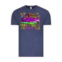 Vintage Denim Mardi Gras cruise Vintage Tee - NancyCooperArtShop