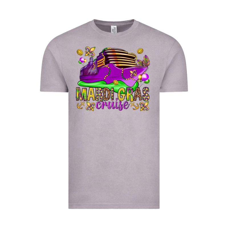 Mardi Gras Cruise Vintage Tee by NancyCooperArtShop | Teevron