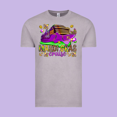 Mardi Gras Cruise Vintage Tee Designed By Nancycooperartshop