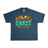 Midnight Navy Western Beautiful Crazy Urban Heavy Tee - texasbilliewilder