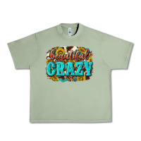 Oil Green Western Beautiful Crazy Urban Heavy Tee - texasbilliewilder