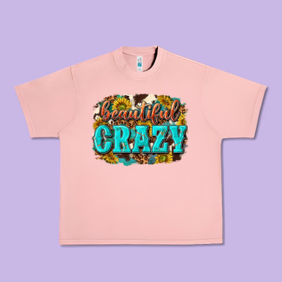 Western Beautiful Crazy Urban Heavy Tee Designed By Texasbilliewilder