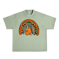 Oil Green fall pumpkin rainbow Urban Heavy Tee - JahusDesignShop