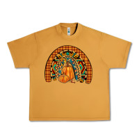 Fall Pumpkin Rainbow Urban Heavy Tee | Teevron