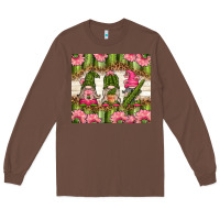 Chestnut cactus gnomies Long Sleeve Tee - TumblerDesignByShophia