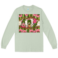 Matcha cactus gnomies Long Sleeve Tee - TumblerDesignByShophia