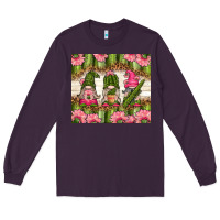 Plum cactus gnomies Long Sleeve Tee - TumblerDesignByShophia