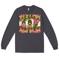 Smoke cactus gnomies Long Sleeve Tee - TumblerDesignByShophia