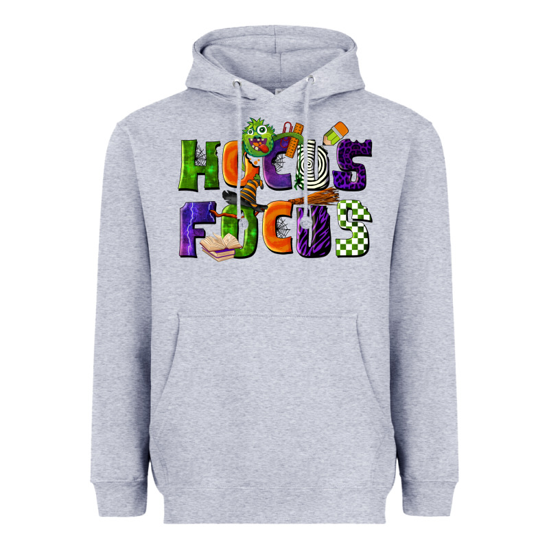 Hocus Focus Teacher Halloween Heavyweight Hoodie by LillyAllenDesigns | Teevron