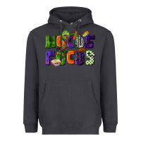 Smoke Hocus Focus Teacher Halloween Heavyweight Hoodie - LillyAllenDesigns