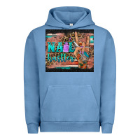 Pigment Pebble Blue nail hustler tumbler Urban Hoodie - BarkalooDesign