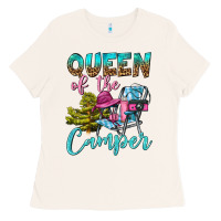 Bone Queen Of The Camper Ladies Tee - BundleAndBundleShop