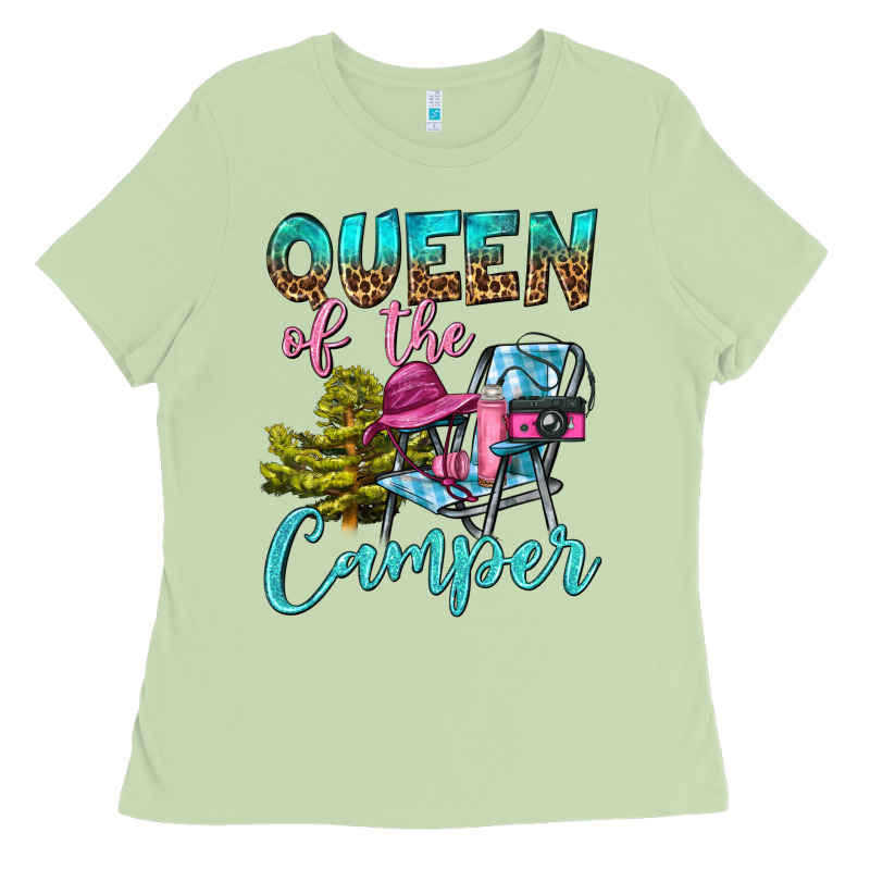 Queen Of The Camper Ladies Tee by BundleAndBundleShop | Teevron