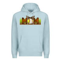 Blue Mist Baseball And Softball Mom Libbey Glass Premium Hoodie - BundleAndBundleShop