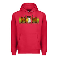 Cardinal Baseball And Softball Mom Libbey Glass Premium Hoodie - BundleAndBundleShop
