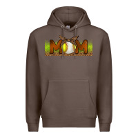 Coffee Baseball And Softball Mom Libbey Glass Premium Hoodie - BundleAndBundleShop
