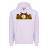 Lilac Baseball And Softball Mom Libbey Glass Premium Hoodie - BundleAndBundleShop